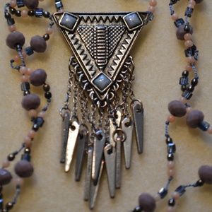 Tribal Knotted Necklace!